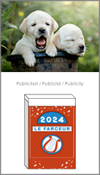 Bloc journalier Le Farceur 2023 Pancarte