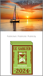 Bloc journalier Le Sablier 2024 Pancarte