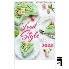 Calendrier publicitaire illustré Food_Style
