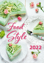 Calendrier mural 2022 Food Style 13p 31x52cm Page de garde