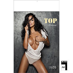 Calendrier publicitaire illustré Pin-up Top Selection